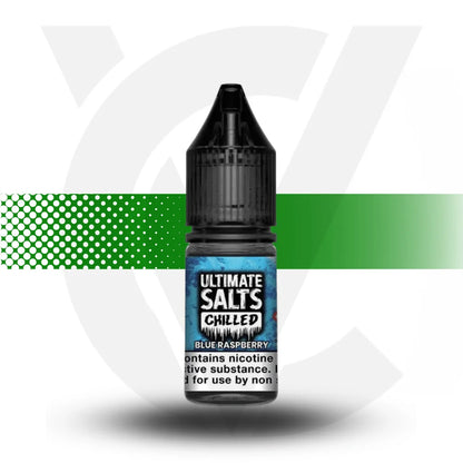 Ultimate Nicotine Salts E-Liquid 10ml 10MG - Chilled Blue Raspberry - Cloud Vapez UK