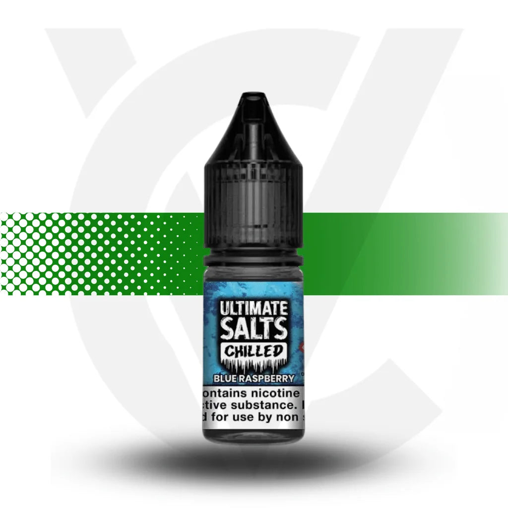 Ultimate Nicotine Salts E-Liquid 10ml 20MG - Chilled Blue Raspberry - Cloud Vapez UK