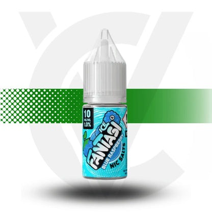 Fantasi Nicotine Salts E-Liquid 10ml 10MG - Blue Raspberry Ice - Cloud Vapez UK