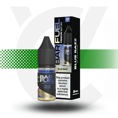 Hangsen Bar Fuel Nicotine Salt E-Liquid 10ml 10MG - Blue Razz - Cloud Vapez UK