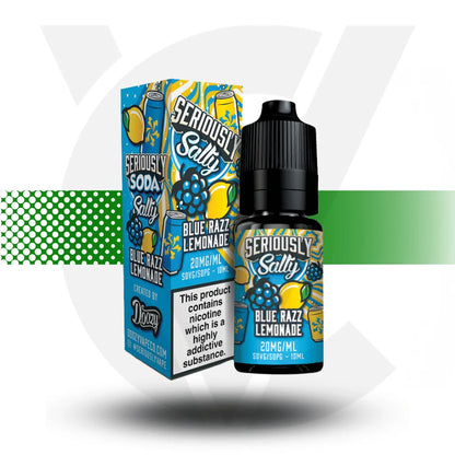 Blue Razz Lemonade Doozy Seriously Salt Nic Salt in 10mg in a 10ml bottle - Cloud Vapez UK