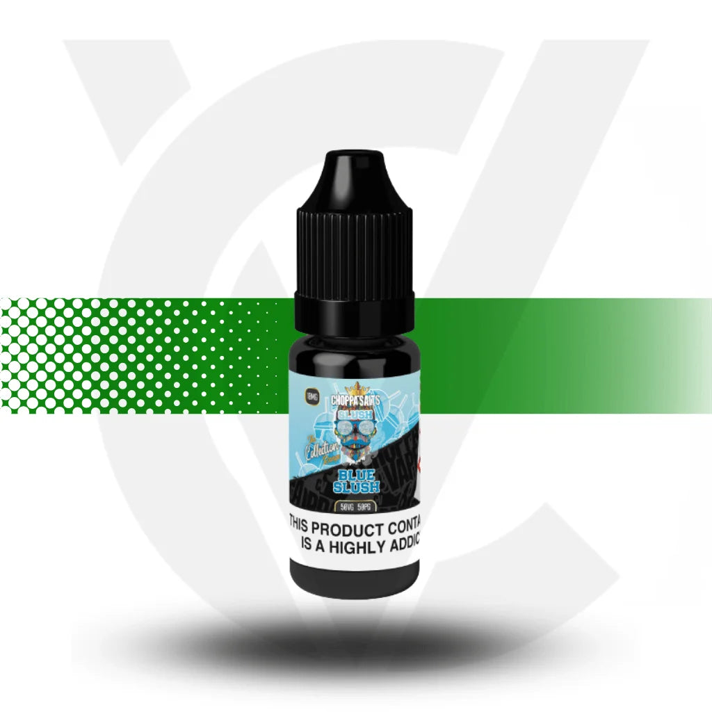 Choppa Salts Nicotine Salt E-Liquid 10ml 10MG - Blue Slush - Cloud Vapez UK