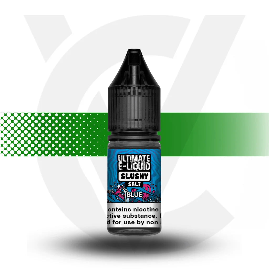 Ultimate Nicotine Salts E-Liquid 10ml 10MG - Slushy Blue - Cloud Vapez UK