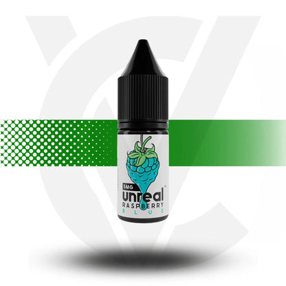 Unreal Raspberry Nicotine Salts E-Liquid 10ml 10MG - Blue - Cloud Vapez UK