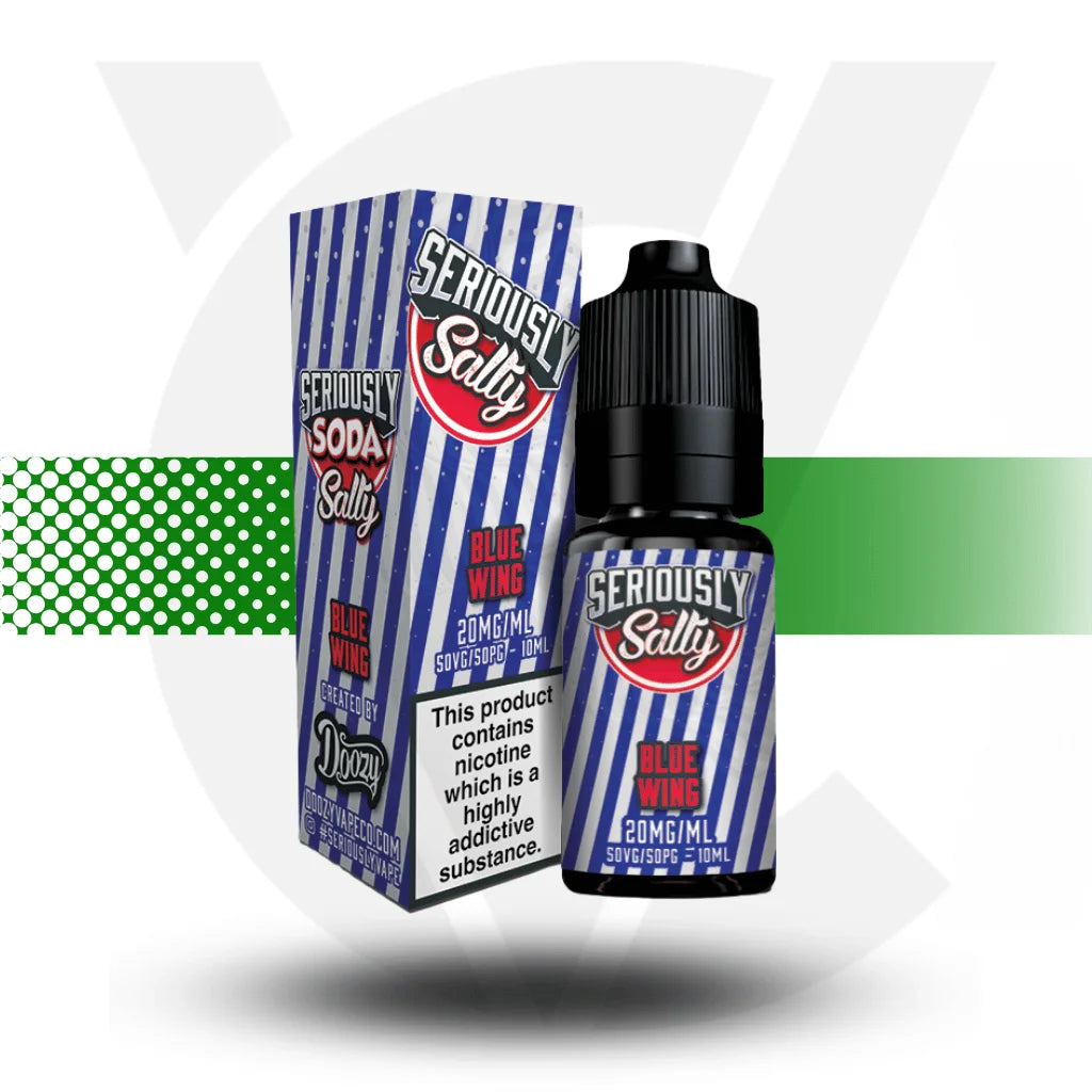 Blue Wing Doozy Seriously Salt Nic Salt in 10mg in a 10ml bottle - Cloud Vapez UK