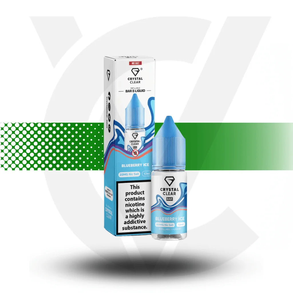 Crystal Clear 20mg Nic Salt Intense Smooth Nicotine | Cloud Vapez UK Crystal Clear 20mg Nic Salt Intense Smooth Nicotine | Cloud Vapez UK