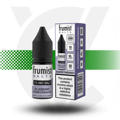 Frumist Nic Salt E-Liquid 10ml 10MG - Blueberry Pomegranate - Cloud Vapez UK