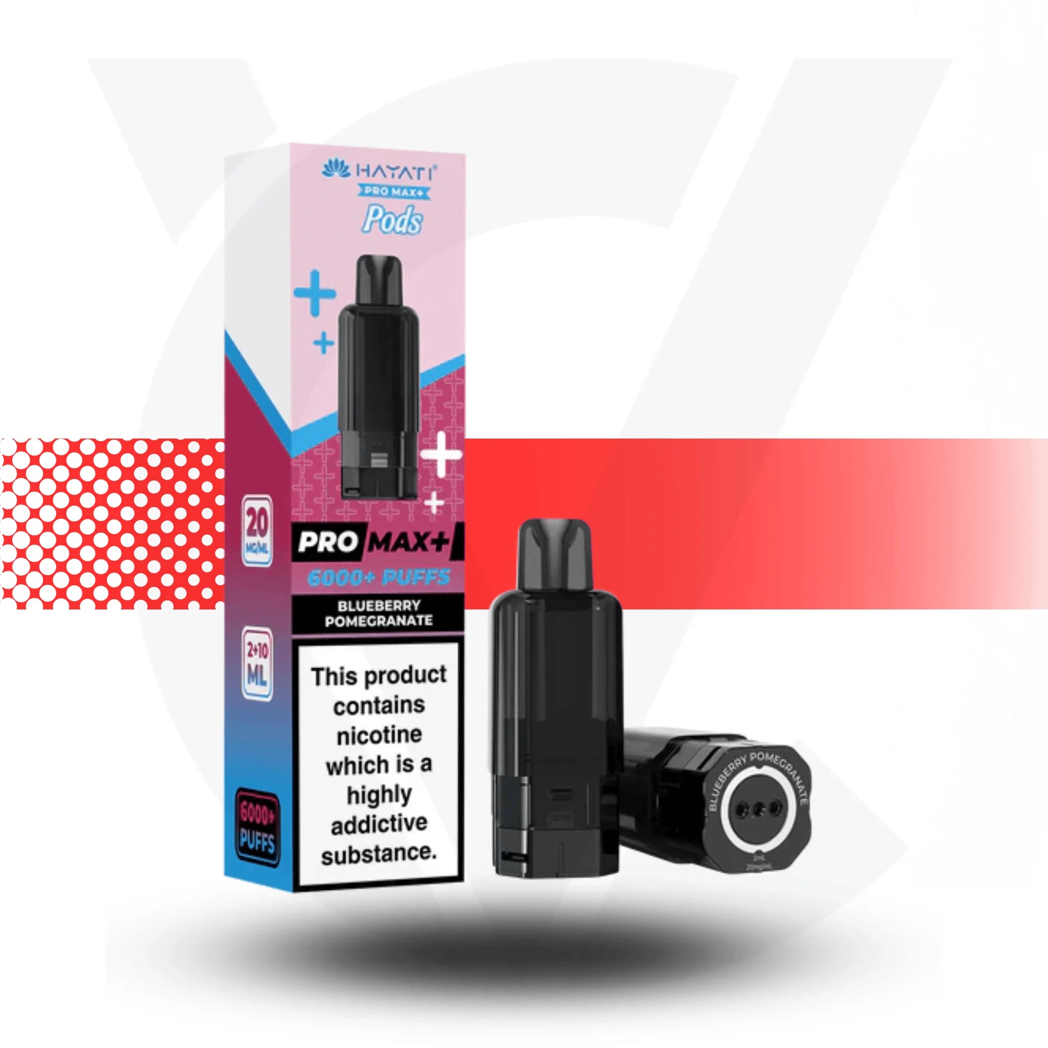 Hayati Pro Max Plus 6K Prefilled Pod