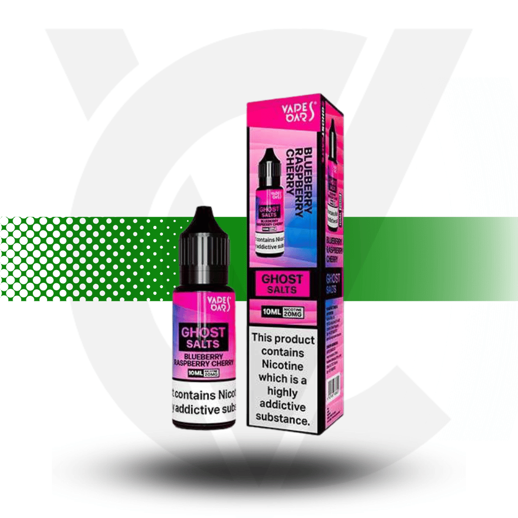 Blueberry Raspberry Cherry Vapes Bars Ghost Salt - Nic Salts 10MG 10ml - Cloud Vapez UK