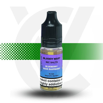 Bloody Mary Nic Salt E-Liquid 10MG 10ml - Blueberry Sour Raspberry - Cloud Vapez UK