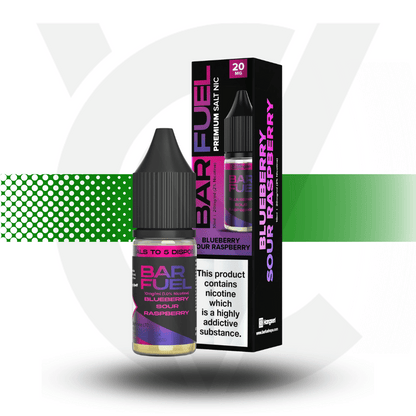 Hangsen Bar Fuel Nicotine Salt E-Liquid 10ml 10MG - Blueberry Sour Raspberry - Cloud Vapez UK