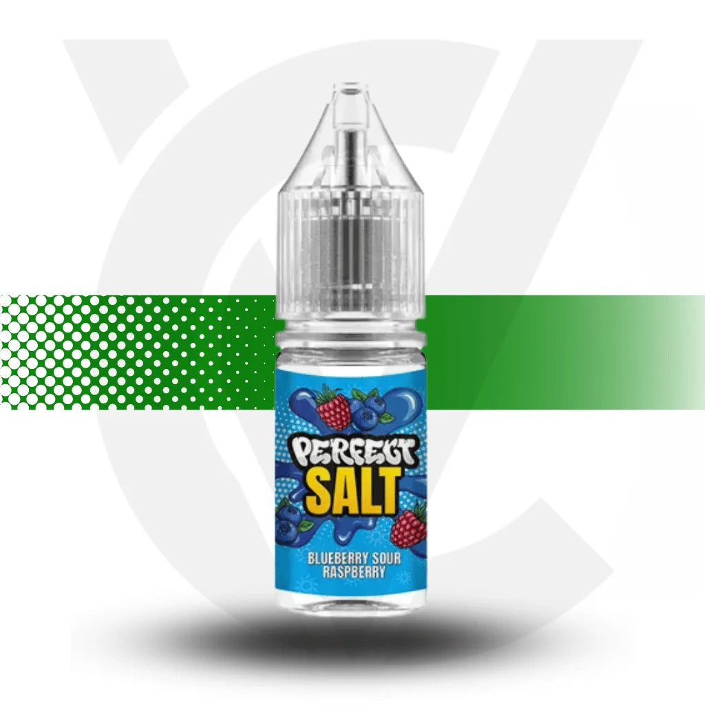 Perfect Salt Nicotine Salt 10ml 10MG - Blueberry Sour Raspberry - Cloud Vapez UK