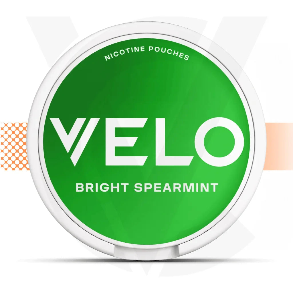 Velo Nicotine Pouches Snus No Tobacco Nicopods - Bright Spearmint - Cloud Vapez UK