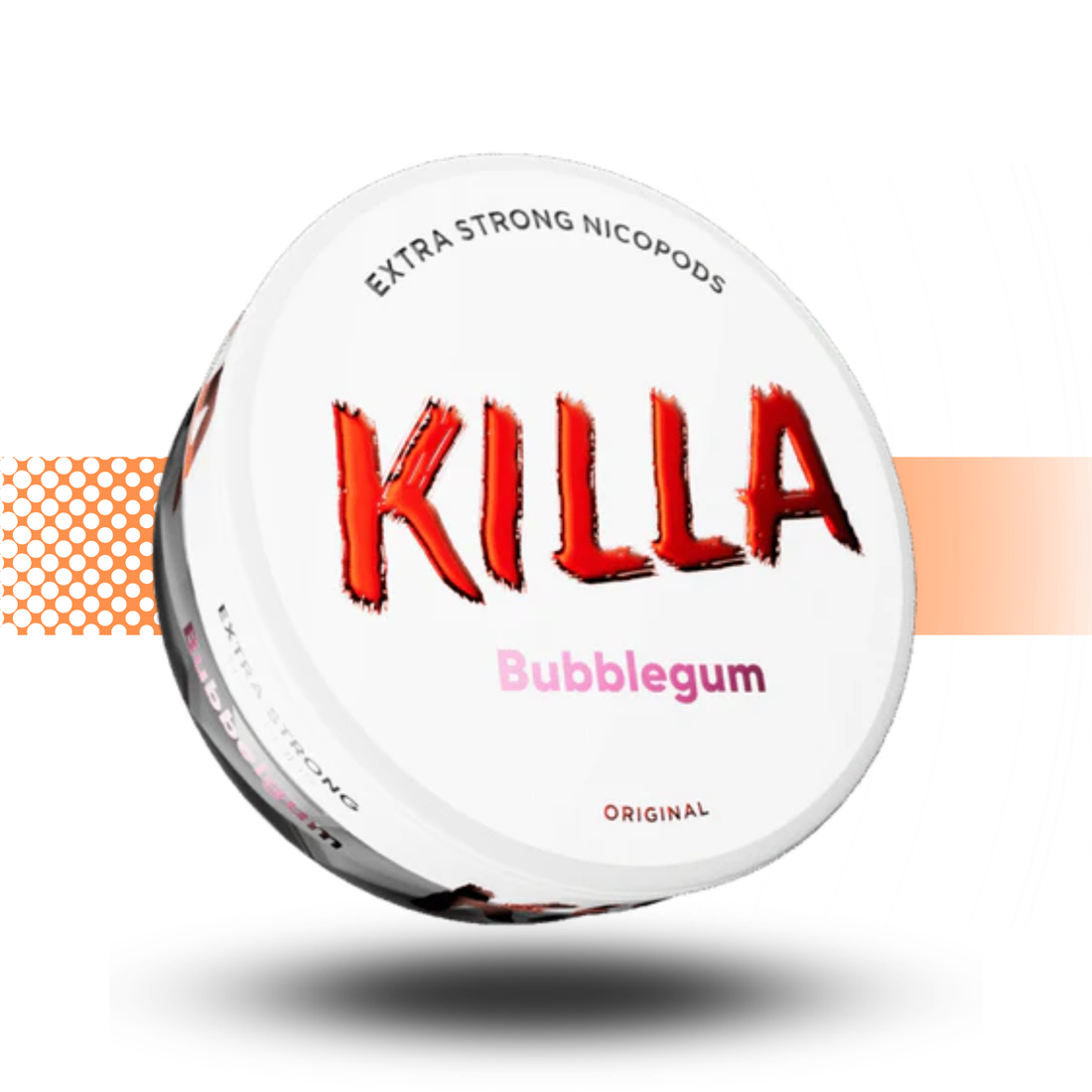 Killa Nicotine Pouches Snus No Tobacco Nicopods - Bubblegum 13.2mg - Cloud Vapez UK