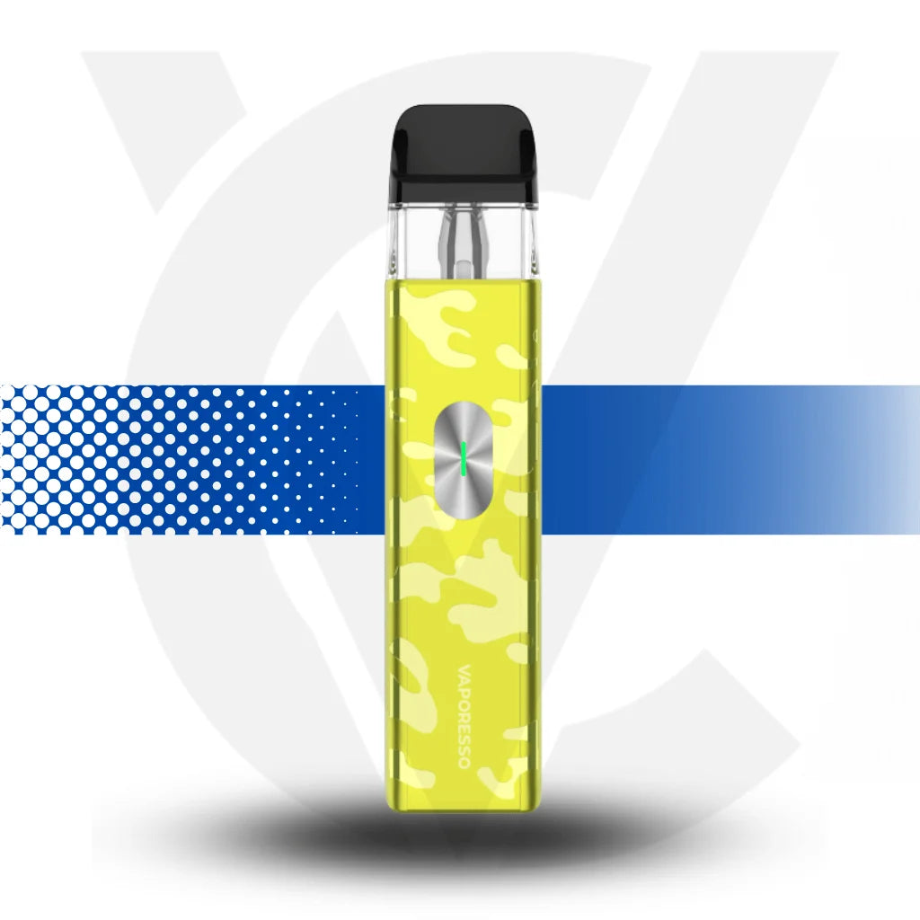 Vaporesso Xros 4 Mini Vape Pod Kit - Camo Yellow - Cloud Vapez UK