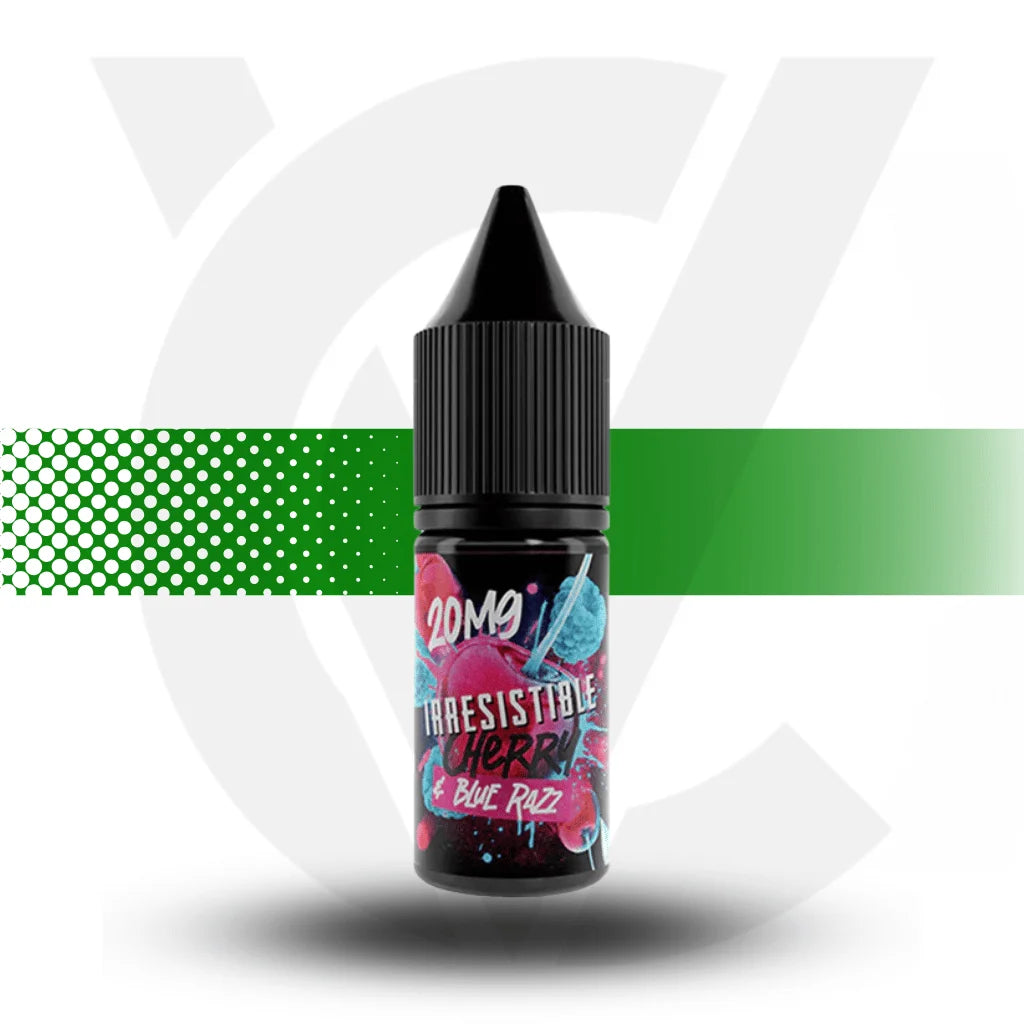 Irresistible Cherry Nicotine Salt E-Liquid 10ml 10MG - Cherry Blue Razz - Cloud Vapez UK