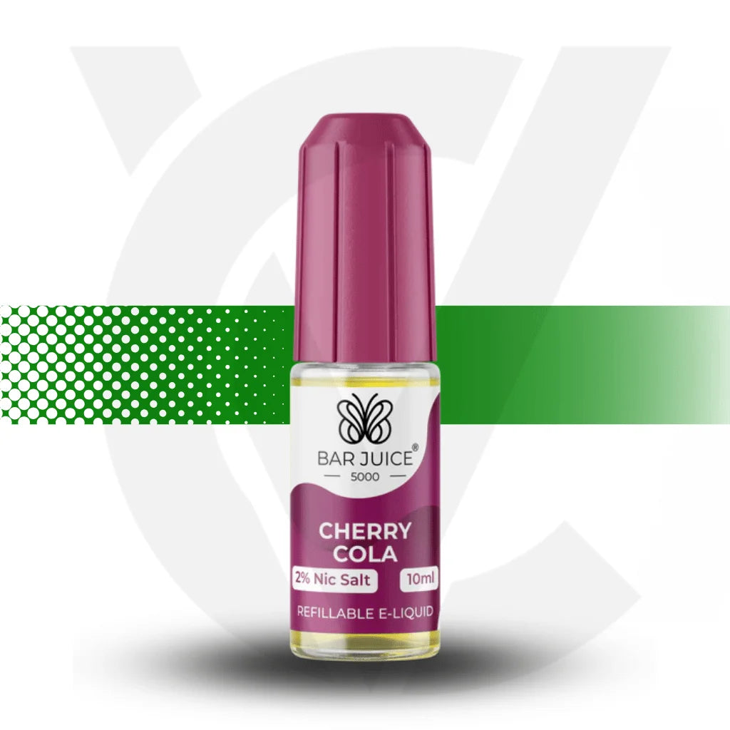 Bar Juice Nic Salt 10MG 10ml - Cherry Cola - Cloud Vapez UK