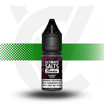 Ultimate Nicotine Salts E-Liquid 10ml 10MG - Soda Cherry Cola  - Cloud Vapez UK