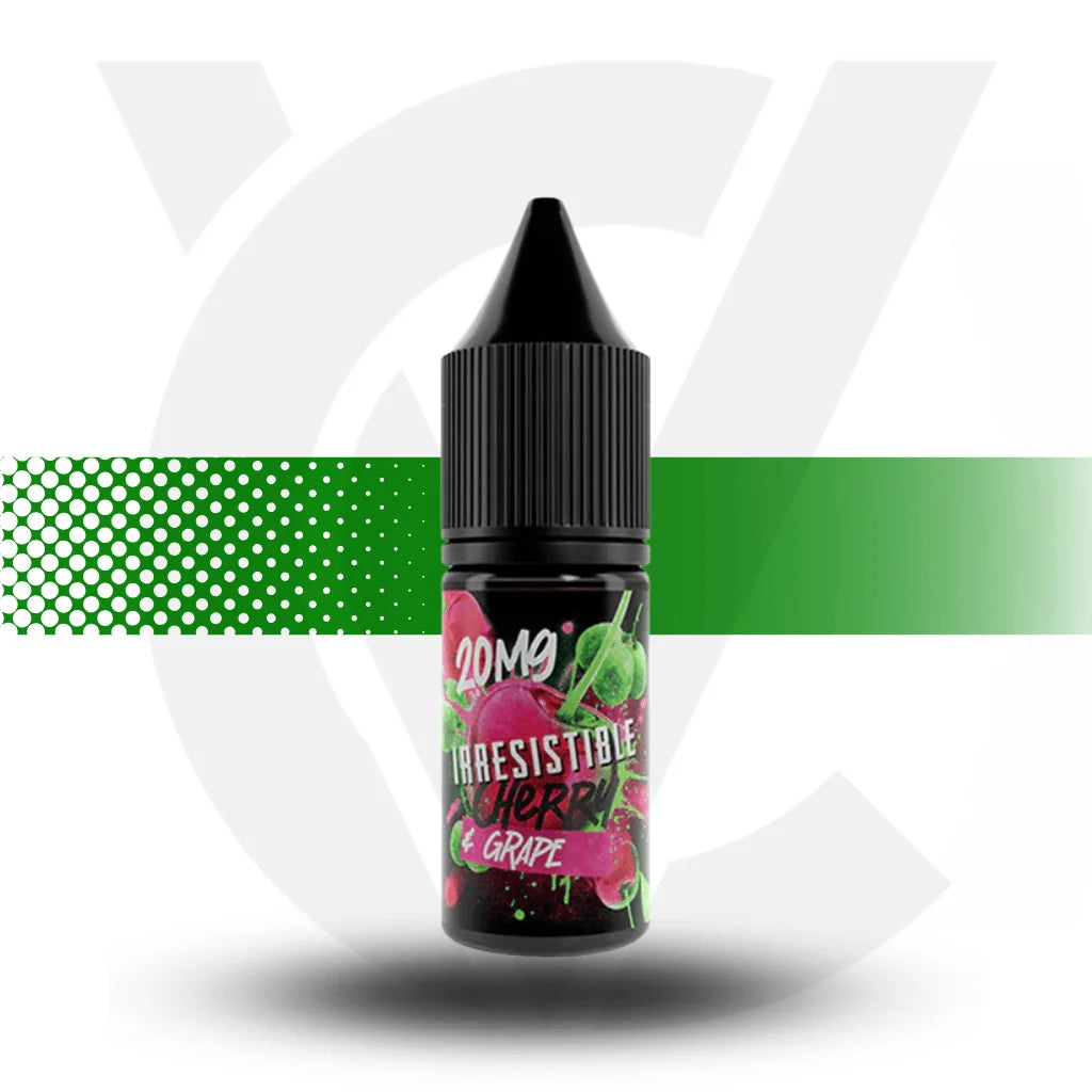 Irresistible Cherry Nicotine Salt E-Liquid 10ml 10MG - Cherry Grape - Cloud Vapez UK