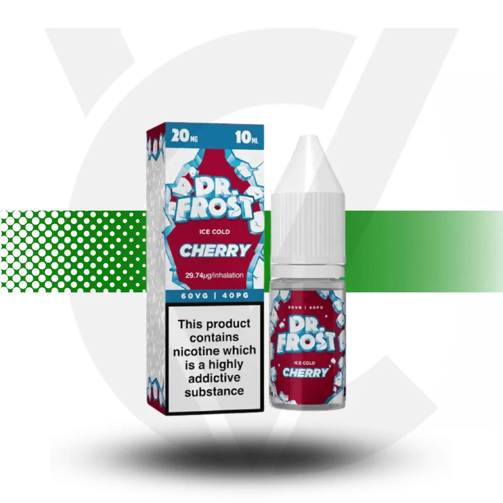 Dr Frost Nic Salt E-Liquid 10MG 10ml - Cherry Ice - Cloud Vapez UK