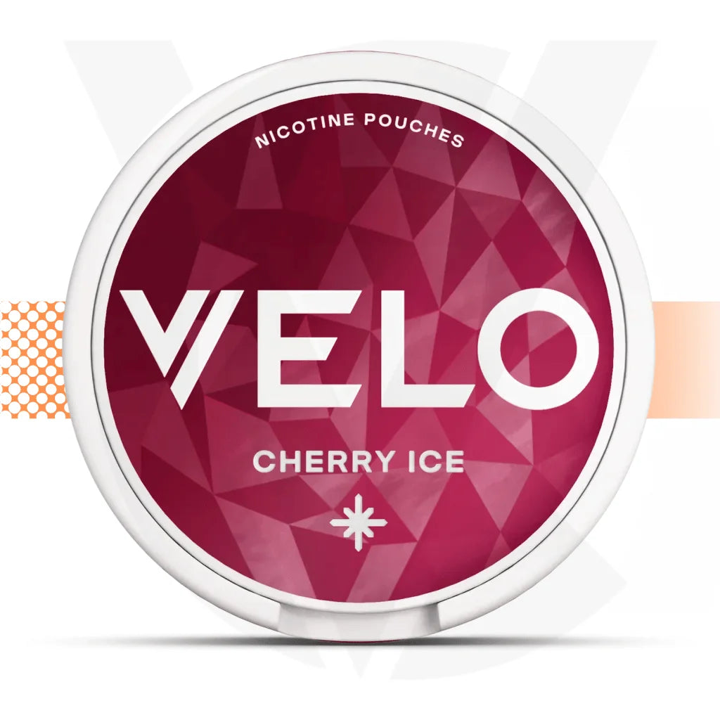 Velo Nicotine Pouches Snus No Tobacco Nicopods - Cherry Ice - Cloud Vapez UK