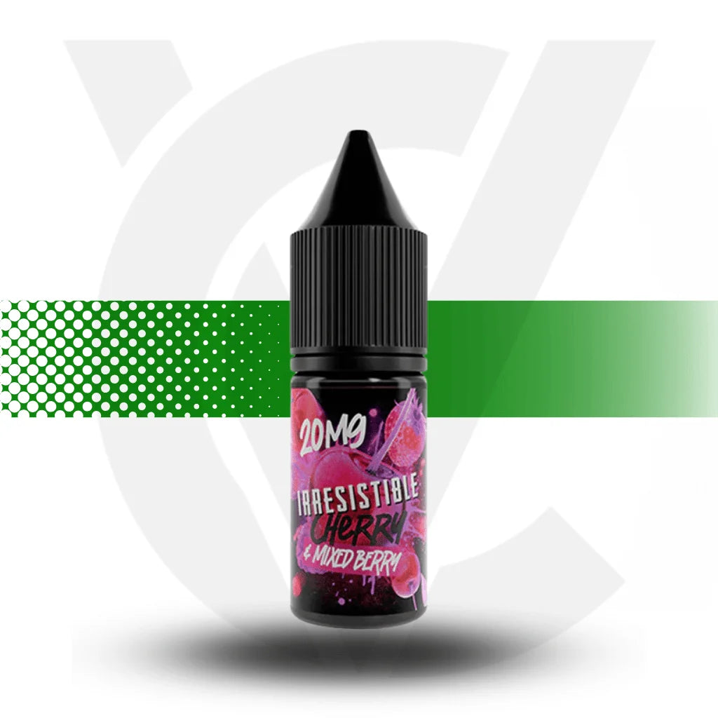 Irresistible Cherry Nicotine Salt E-Liquid 10ml 10MG - Cherry Mixed Berry - Cloud Vapez UK