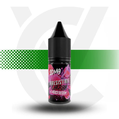 Irresistible Cherry Nicotine Salt E-Liquid 10ml 10MG - Cherry Mixed Berry - Cloud Vapez UK