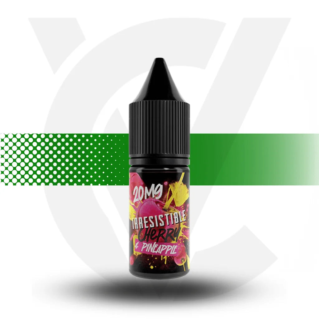 Irresistible Cherry Nicotine Salt E-Liquid 10ml 10MG - Cherry Pineapple - Cloud Vapez UK