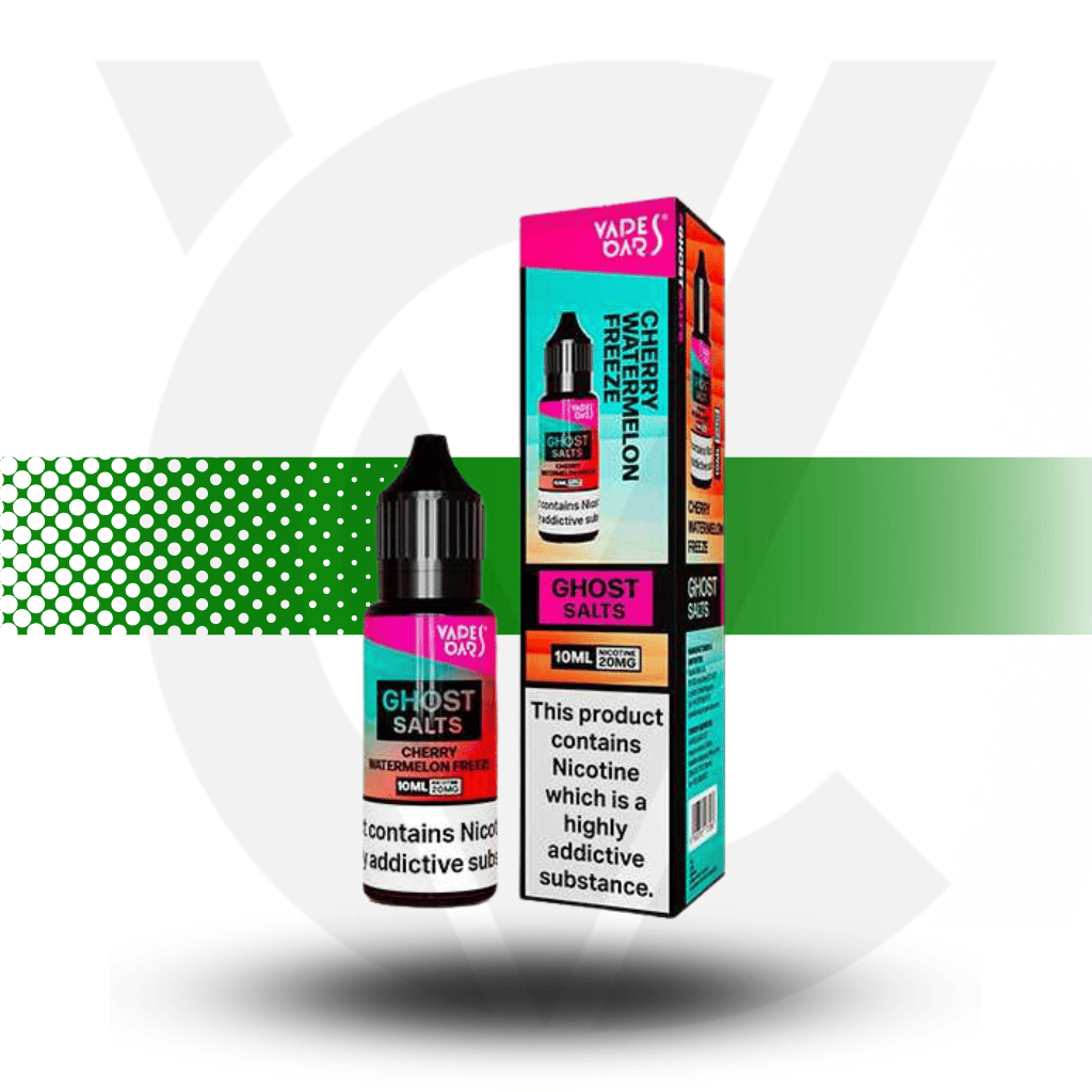 Cherry Watermelon Freeze Vapes Bars Ghost Salt - Nic Salts 10MG 10ml - Cloud Vapez UK