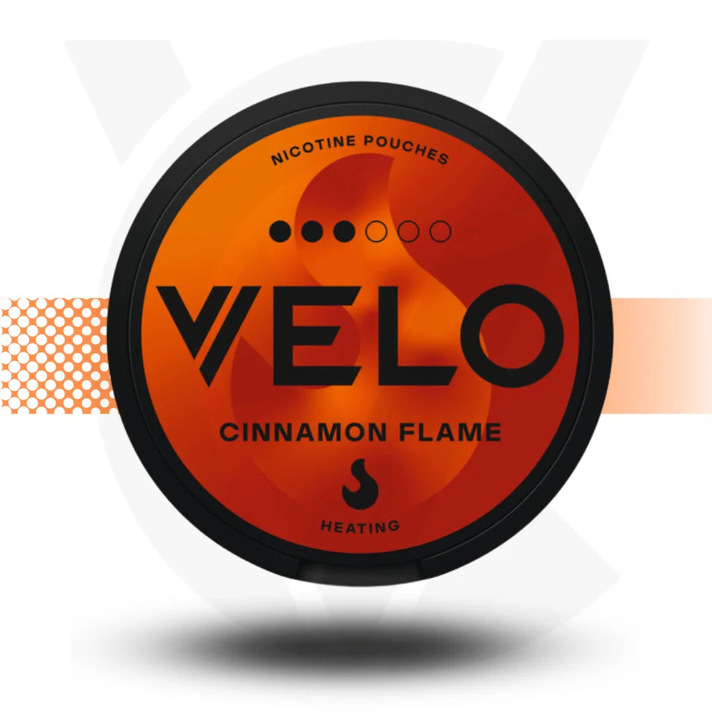 Velo Nicotine Pouches Snus No Tobacco Nicopods - Cinnamon Flame - Cloud Vapez UK