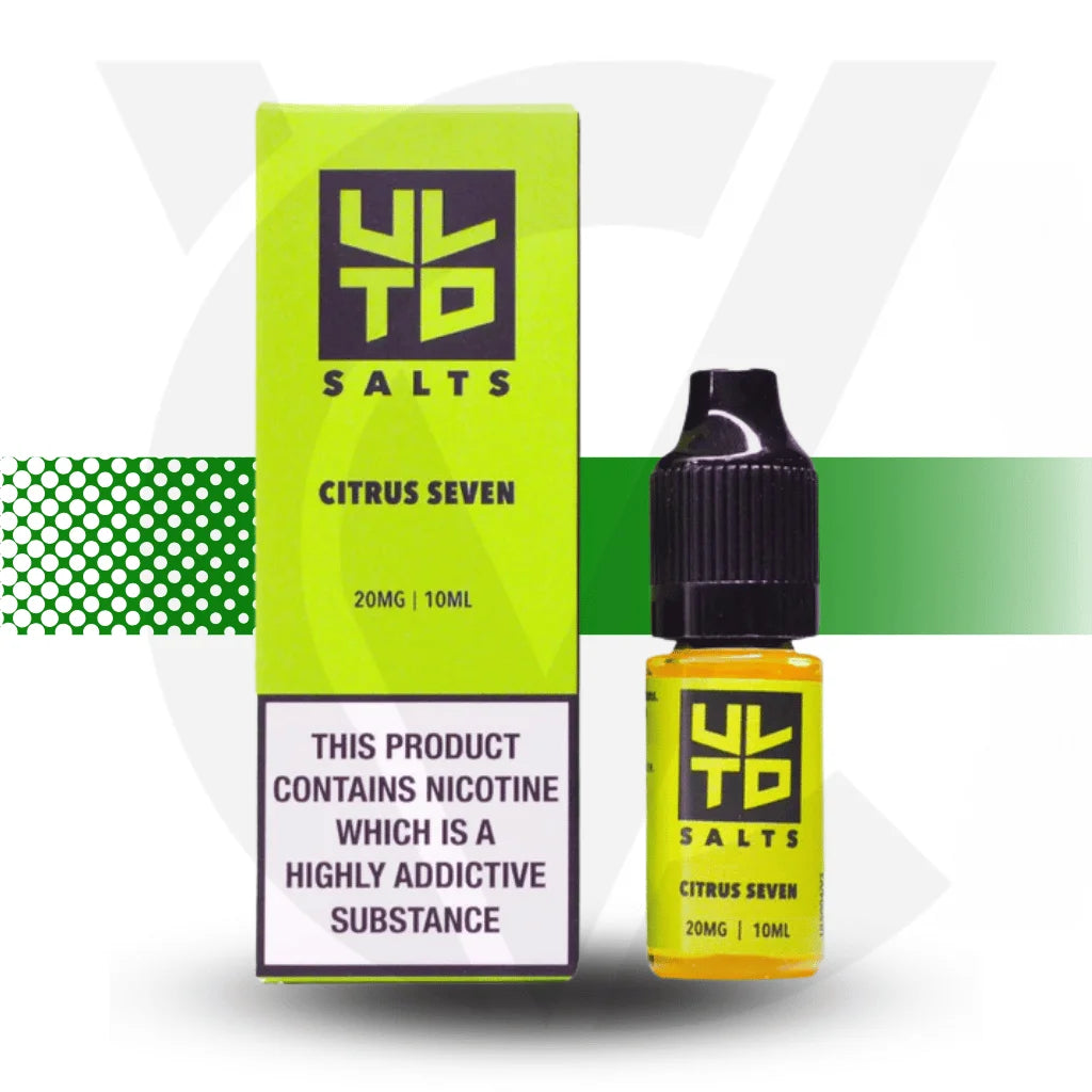 Ultd Nicotine Salts E-Liquid 10ml 10MG - Citrus Seven - Cloud Vapez UK