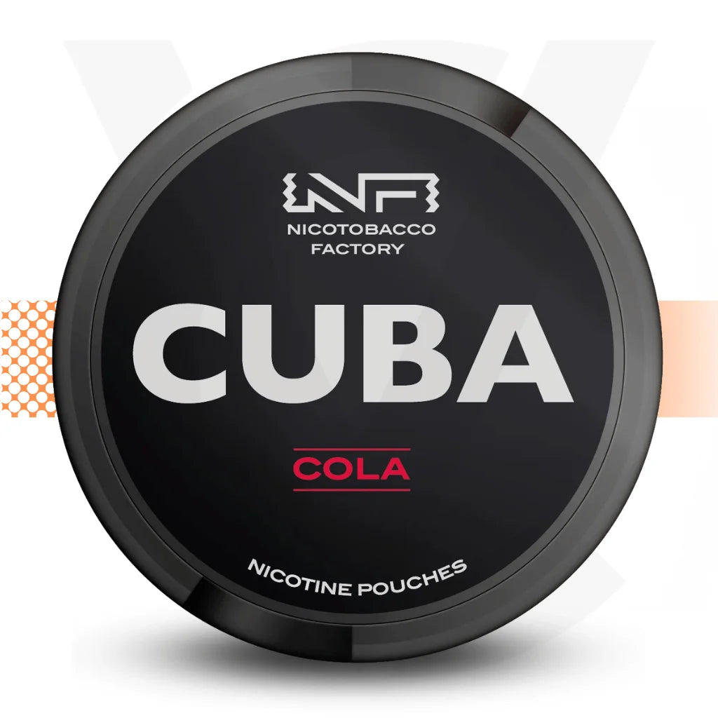 Cuba Black Nicotine Pouches Snus No Tobacco Nicopods - Cola - Cloud Vapez UK