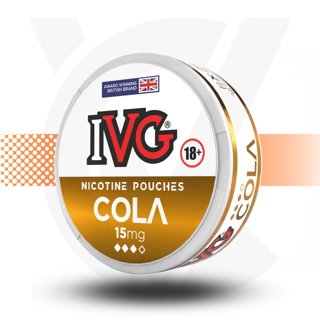 IVG Nicotine Pouches Snus No Tobacco Nicopods - Cola - Cloud Vapez UK