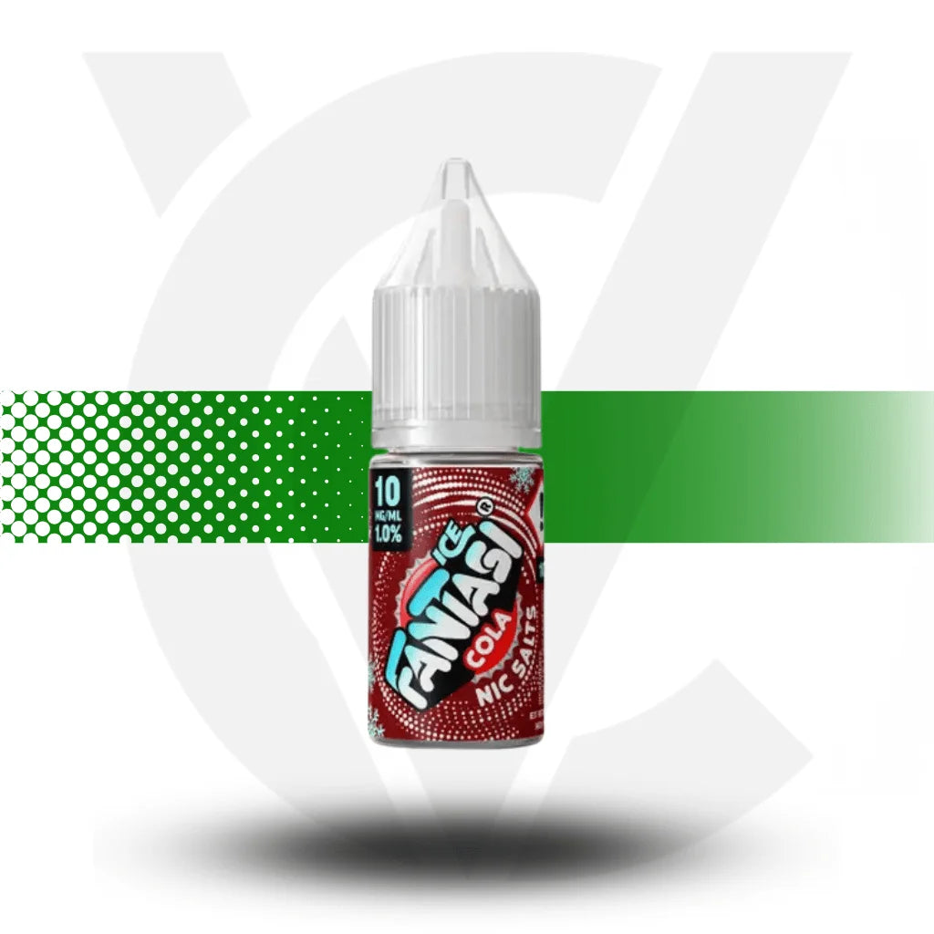 Fantasi Nicotine Salts E-Liquid 10ml 10MG - Cola Ice - Cloud Vapez UK