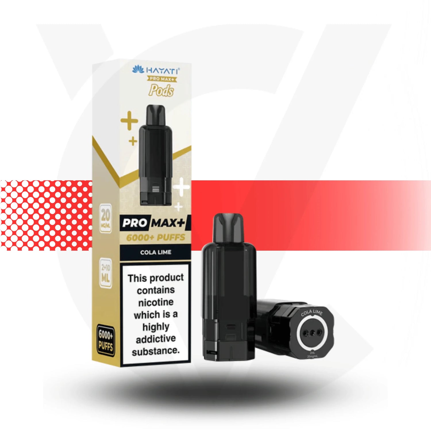 Hayati Pro Max Plus 6K Prefilled Pod