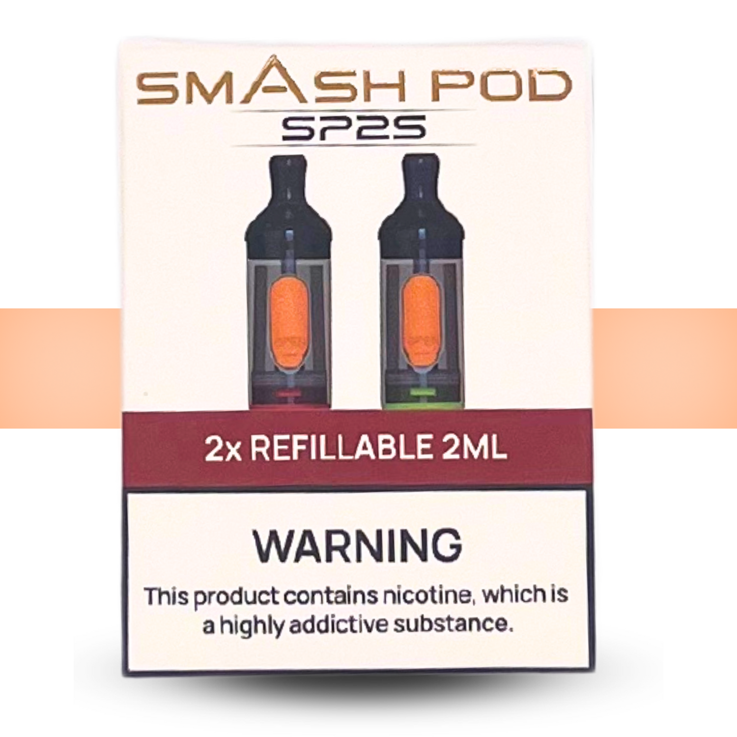 SP2S - Smash Pod - 2ml Refillable Pod