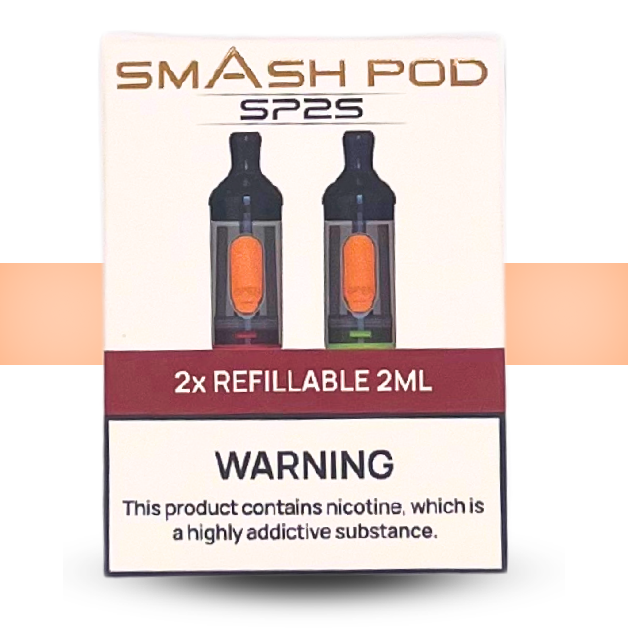 SP2S - Smash Pod - 2ml Refillable Pod - Cloud City UK