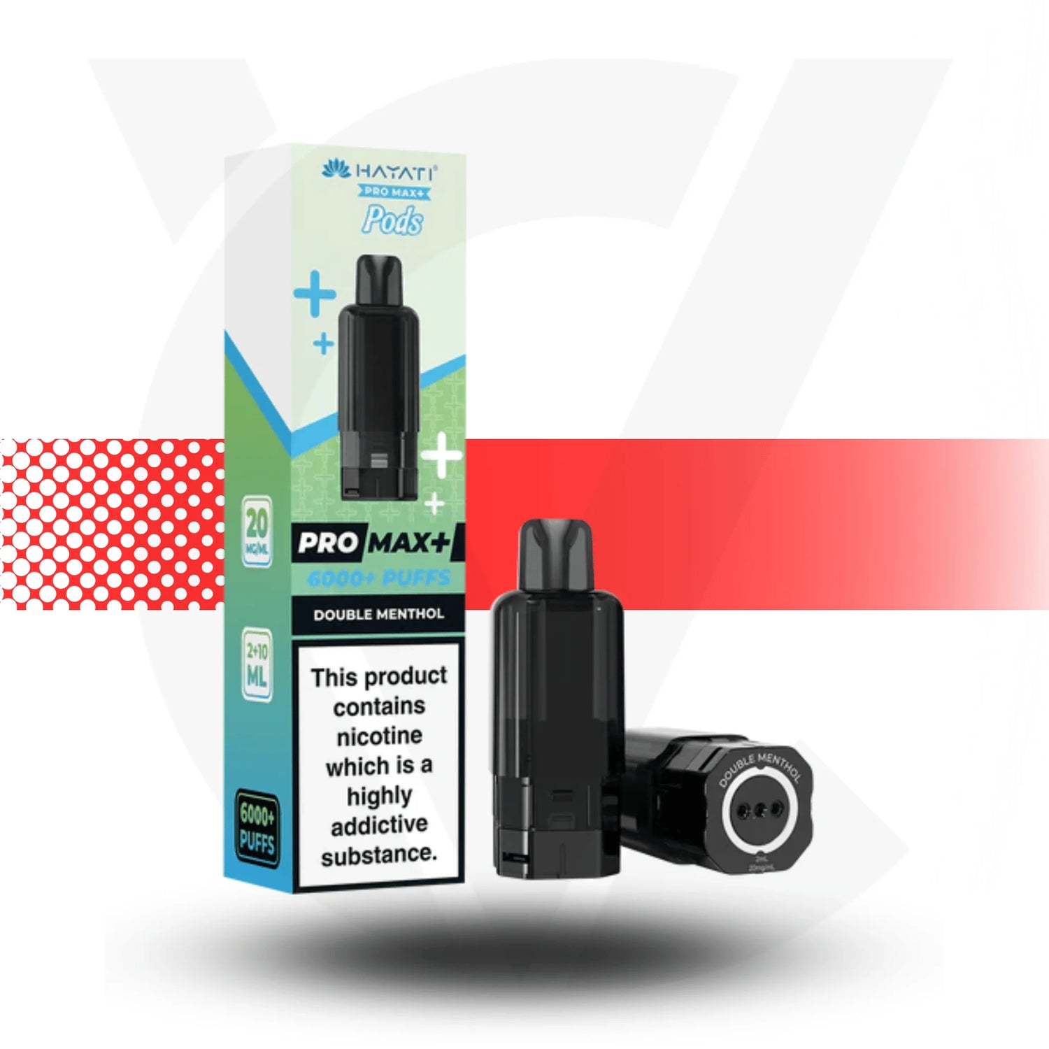 Hayati Pro Max Plus 6K Prefilled Pod