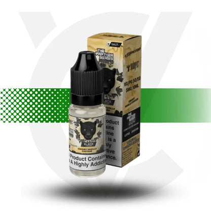 Dr Vapes Dessert Series Nic Salt E-Liquid 10ml 10MG - Black Creamy Vanilla Custard - Cloud Vapez UK