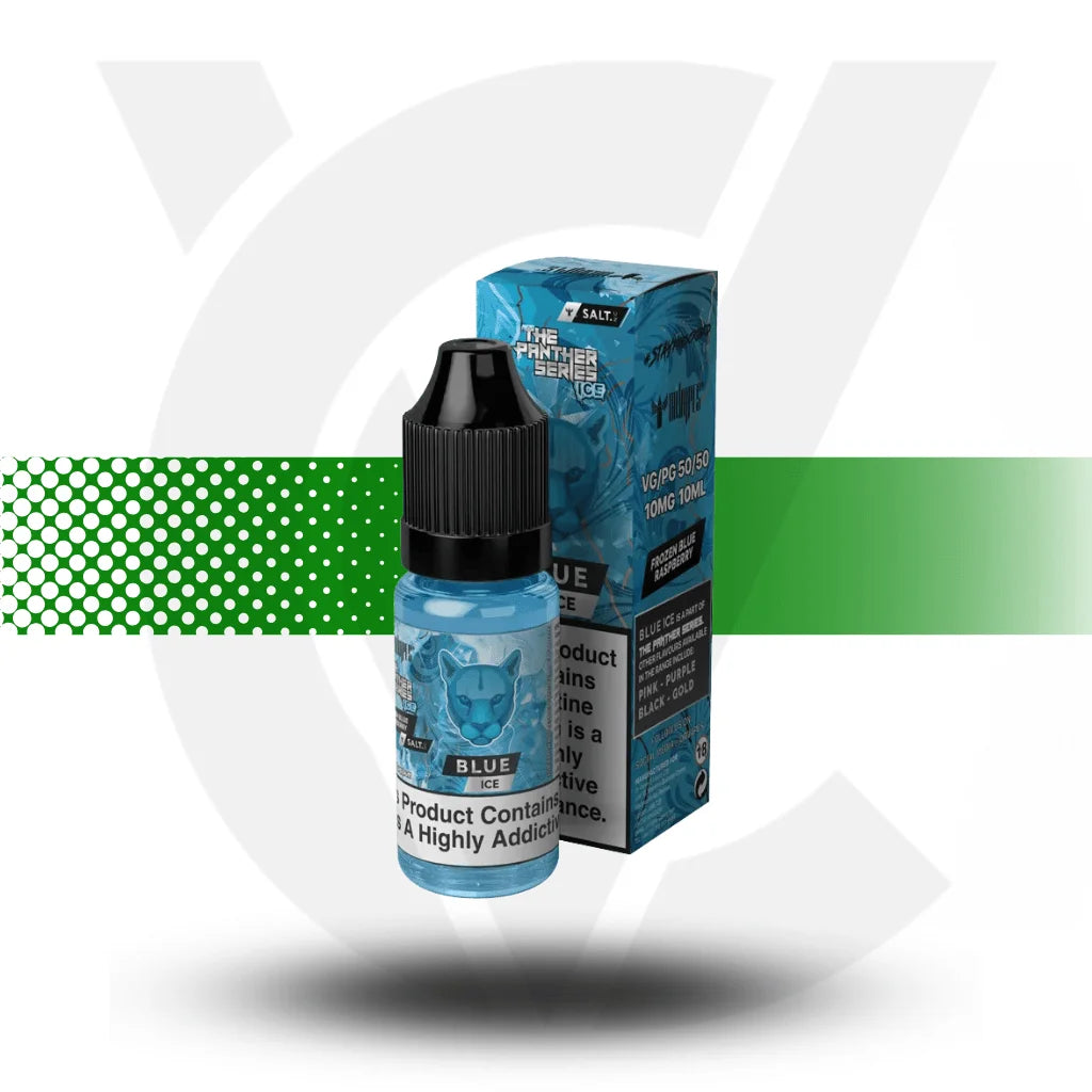 Dr Vapes Panther Series Nic Salt E-Liquid 10ml 10MG - Blue Ice - Cloud Vapez UK