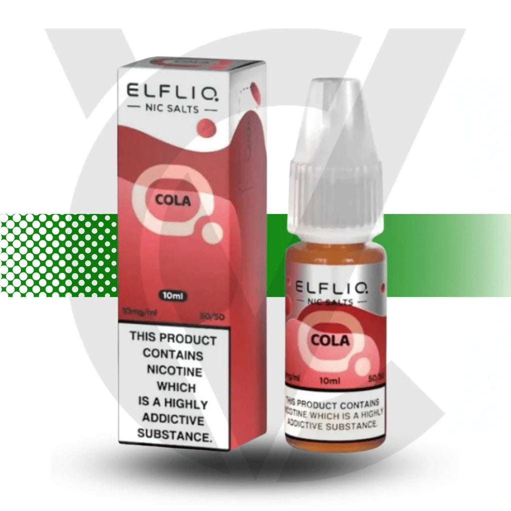 Elfliq Cola 20mg Nic Salt in 10ml - Cloud Vapez UK