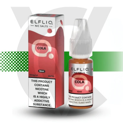 Elfliq Cola 20mg Nic Salt in 10ml - Cloud Vapez UK