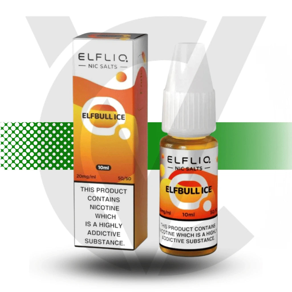 Elfliq Elfbull Ice 20mg Nic Salt in 10ml - Cloud Vapez UK