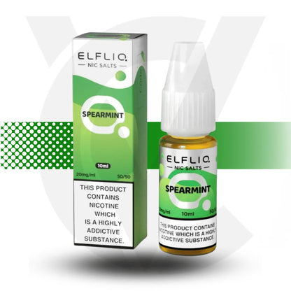 Elfliq Spearmint 20mg Nic Salt in 10ml - Cloud Vapez UK