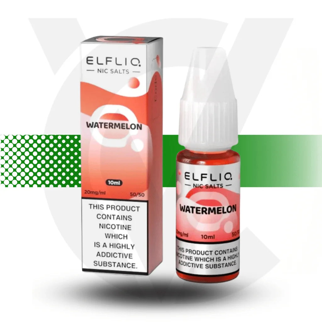 Elfliq Watermelon 20mg Nic Salt in 10ml - Cloud Vapez UK