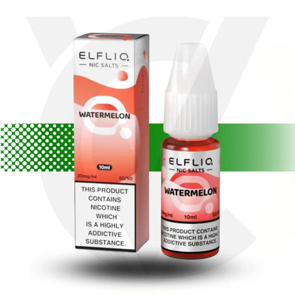 Elfliq Watermelon 20mg Nic Salt in 10ml - Cloud Vapez UK