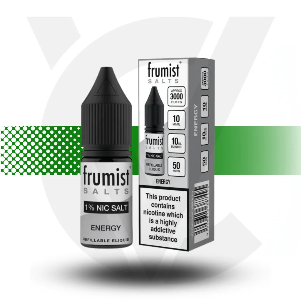 Frumist Nic Salt E-Liquid 10ml 10MG - Energy - Cloud Vapez UK