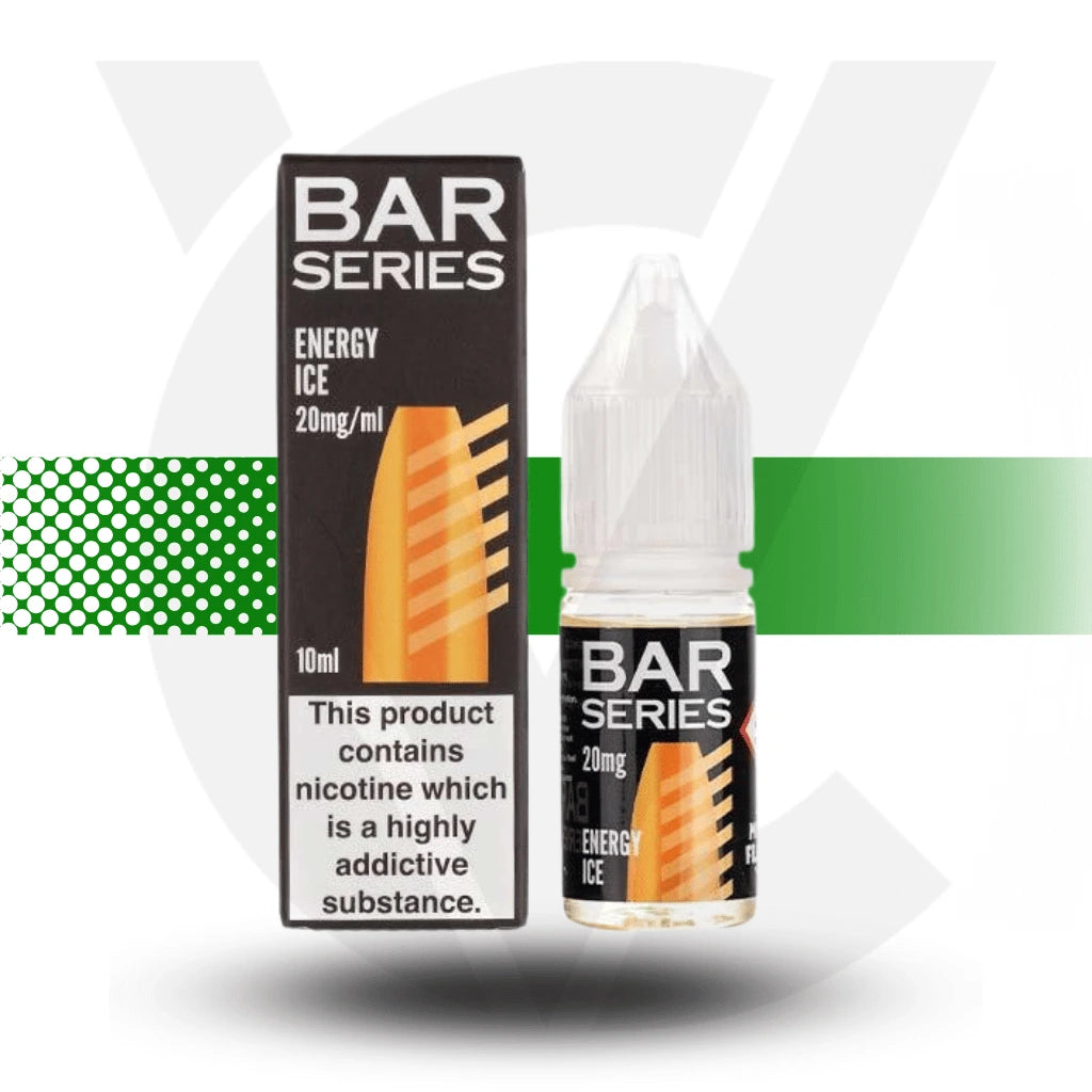 Bar Series Energy Ice 10mg Nic Salt in a 10ml bottle - Cloud Vapez UK