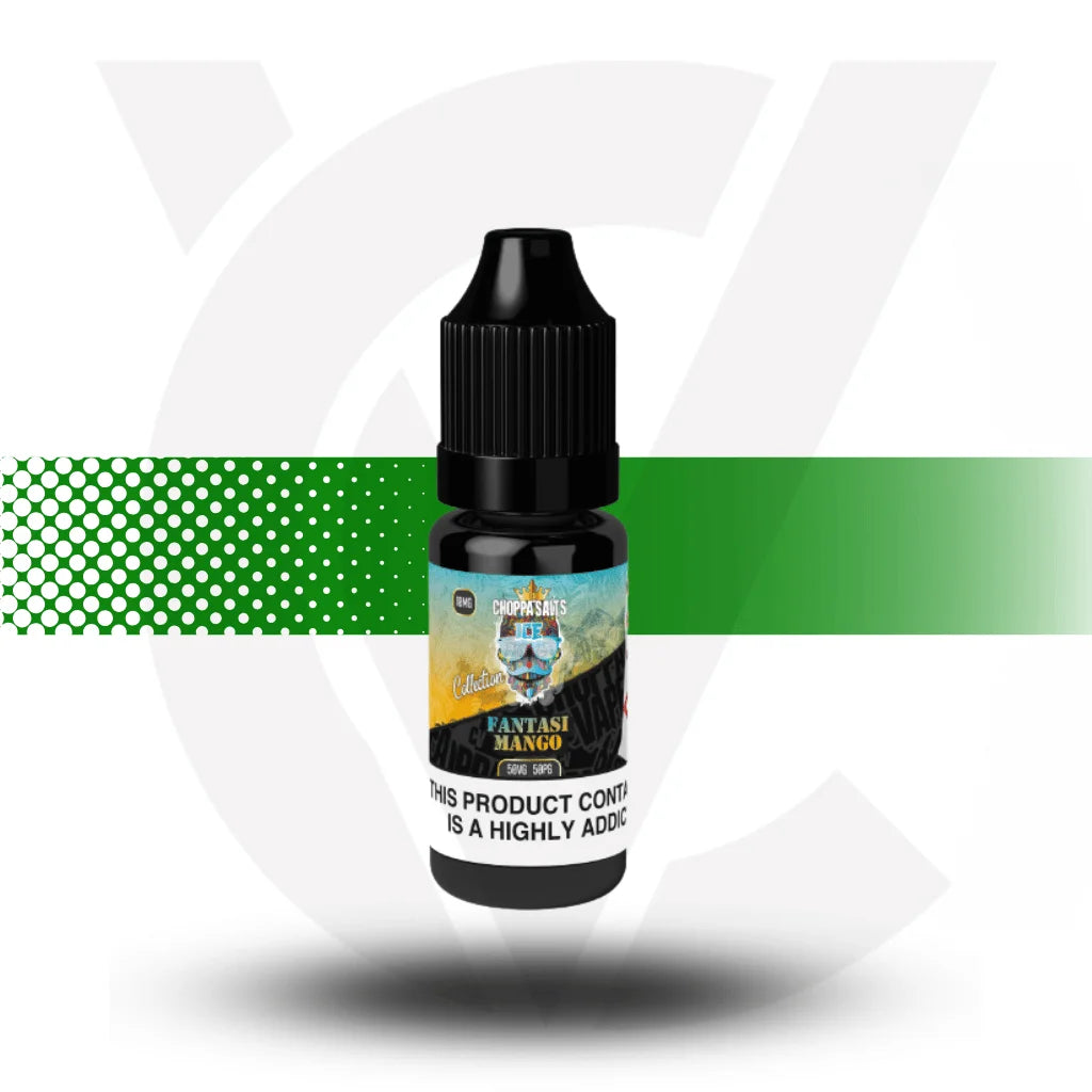 Choppa Salts Nicotine Salt E-Liquid 10ml 10MG - Fantasi Mango - Cloud Vapez UK