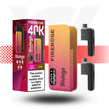 Firerose Slidego 40K Puffs Prefilled Pod Kit by Elux